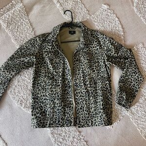 Leopard Obey Denim Jacket